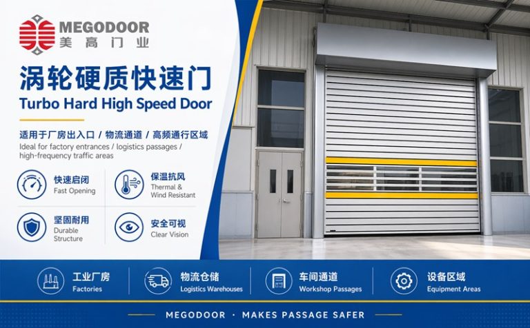 车间物流门怎么选？美高门业推荐涡轮硬质快速门缩略图