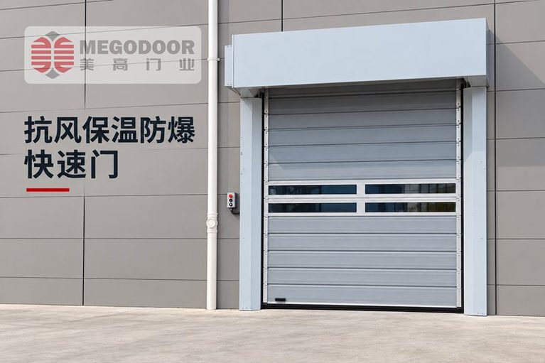 美高门业化工车间防爆保温快速门缩略图